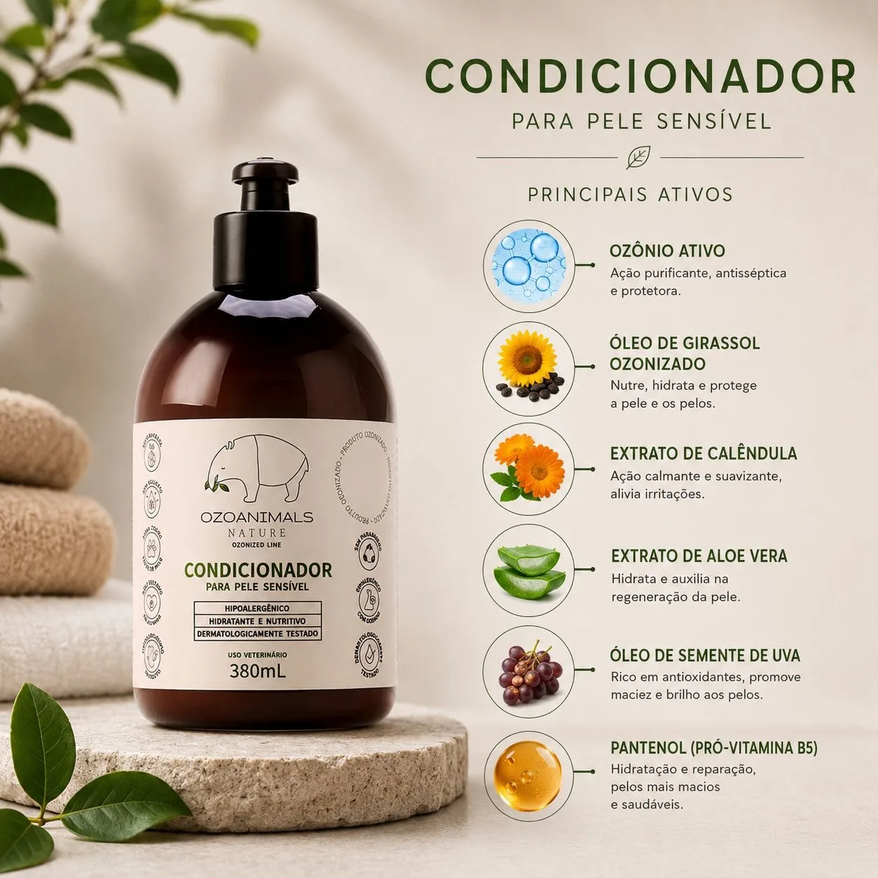 Condicionador Pet Ozoanimals - Imagem 2