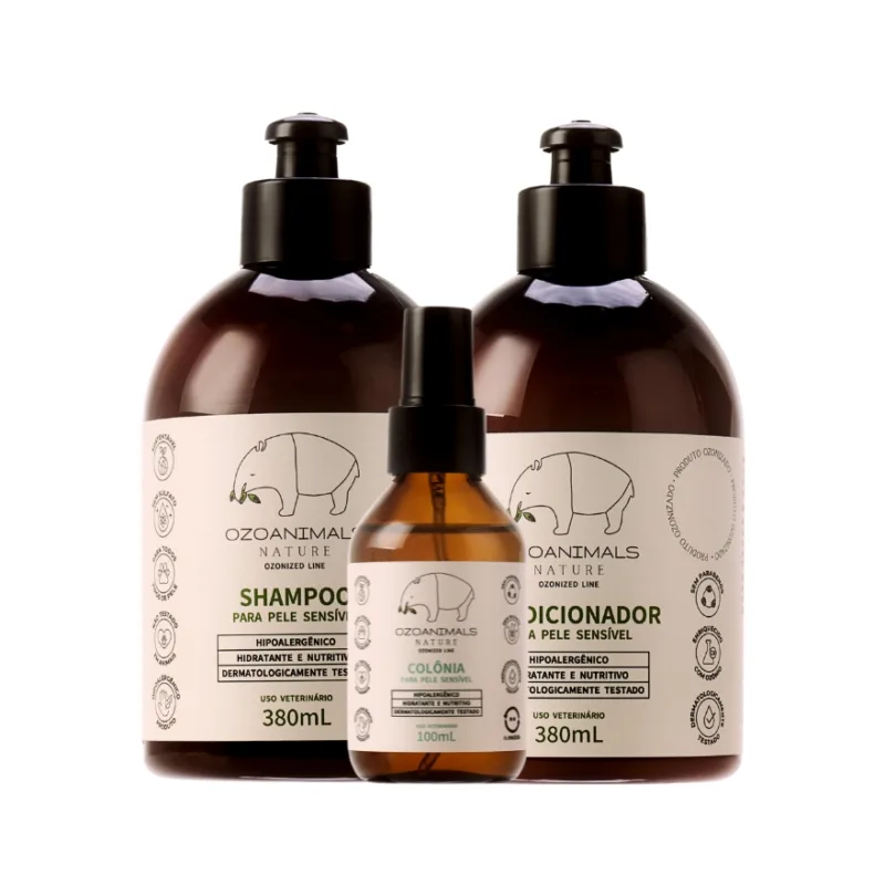 Kit Shampoo + Condicionador + Colônia